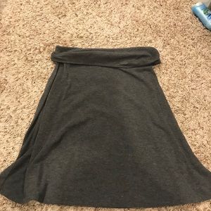 Comfortable gray skirt from Old Navy